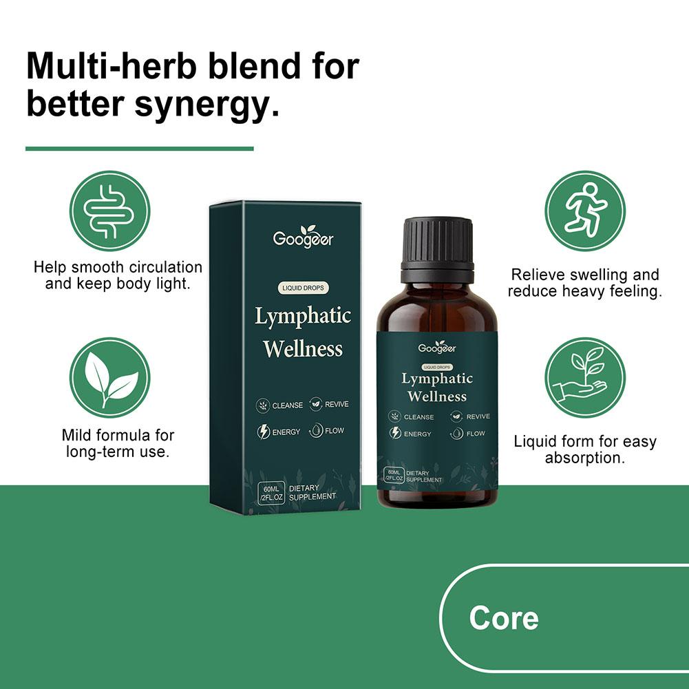 Tetes Herbal Pendukung Limfati - Herbal Wellness Tincture ulasan dan harga