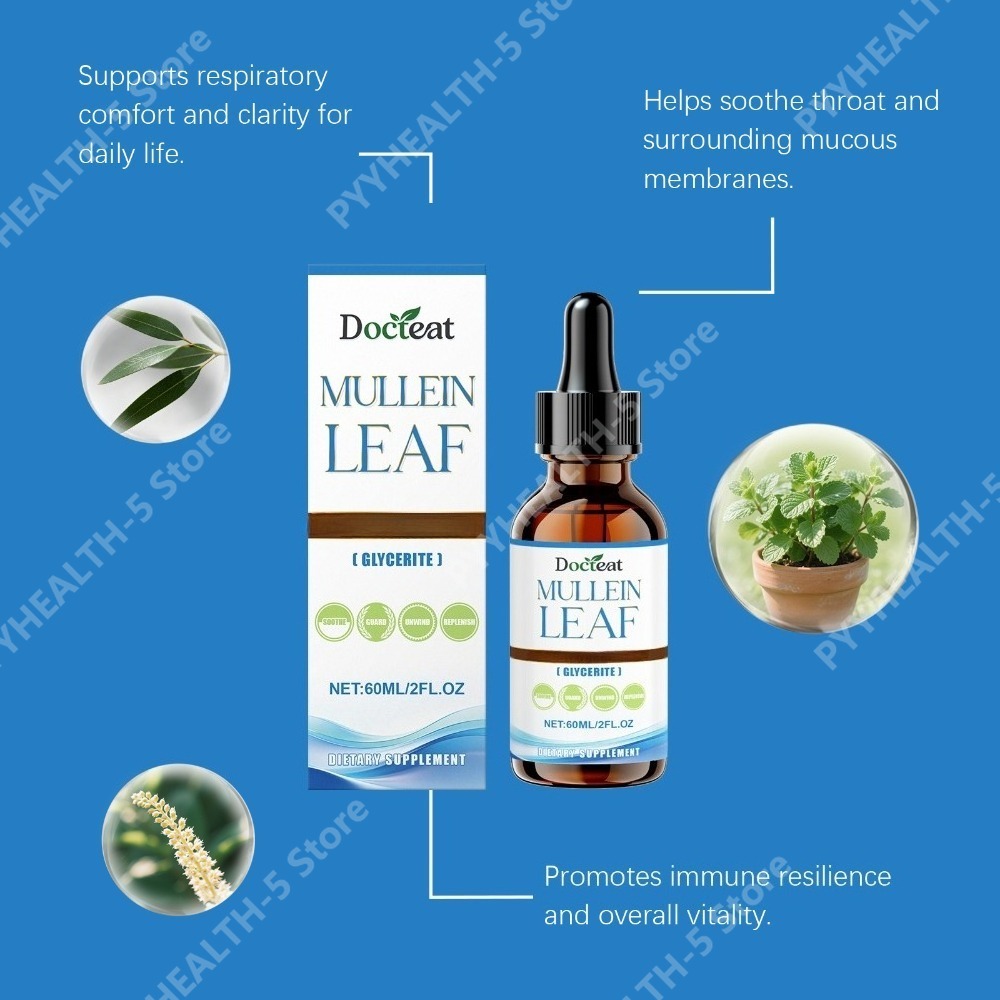 Tincture Daun Mullein Docteat, - Herbal Wellness Tincture ulasan dan harga