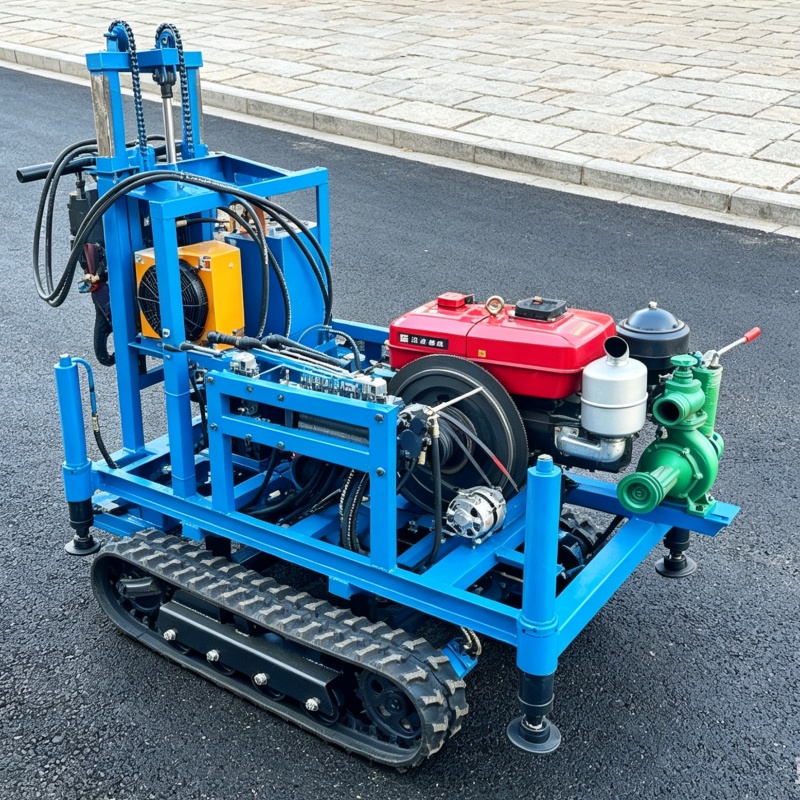 Rig Pengeboran Sumur Air Mini  - Review Wellness ulasan dan harga