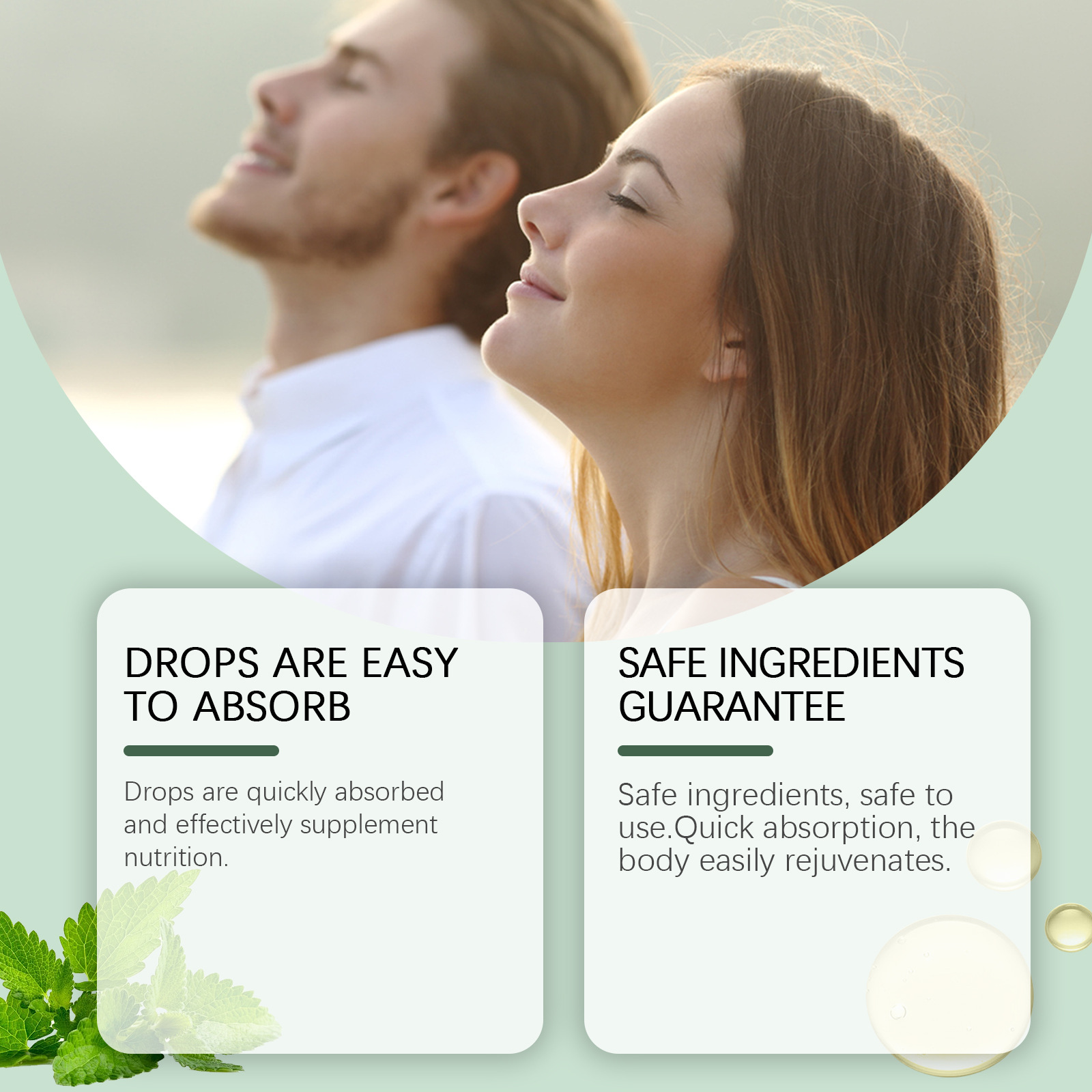 Peppermint Herbal Drops Menduk - Herbal Wellness Tincture ulasan dan harga