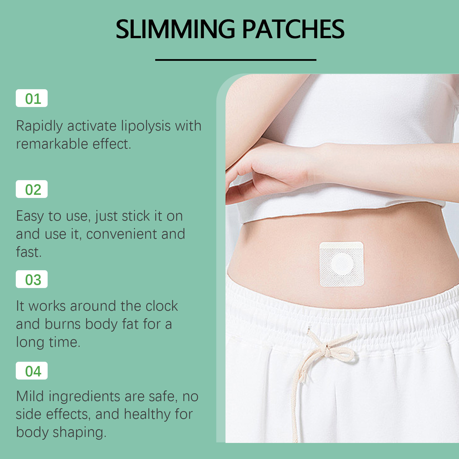 Ximonth Body Shaping Patches M - Herbal Wellness In ulasan dan harga
